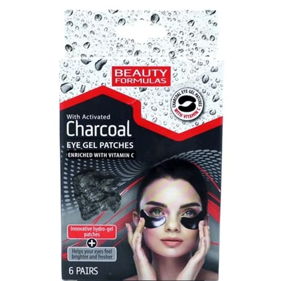 Beauty Formulas Beauty Formulas Charcoal Gel Eye Mask - 6 pairs