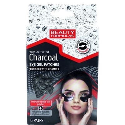 Beauty Formulas Beauty Formulas Charcoal Gel Eye Mask - 6 pairs