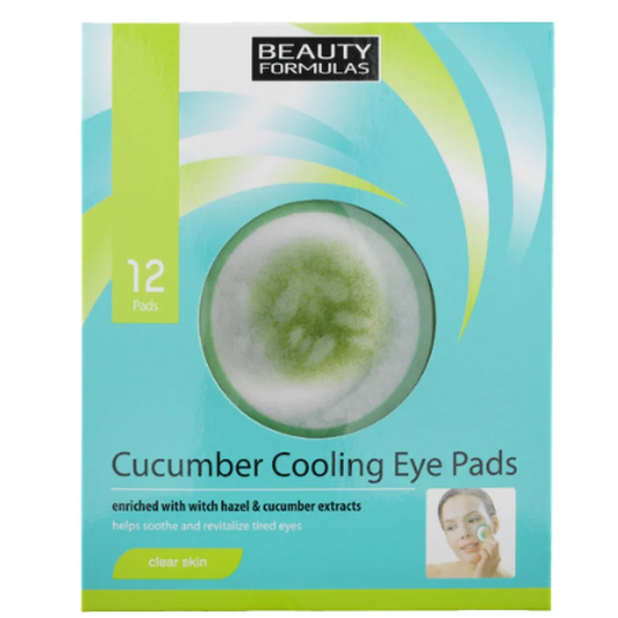 Beauty Formulas Beauty Formulas Cucumber Cooling Eye Mask - 12 pcs
