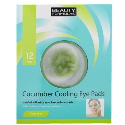 Beauty Formulas Beauty Formulas Cucumber Cooling Eye Mask - 12 pcs