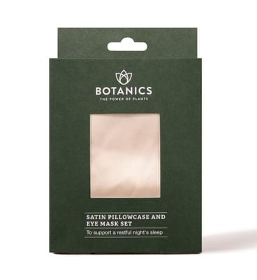 Botanics Botanics Satin Pillowcase And Eye Mask Set