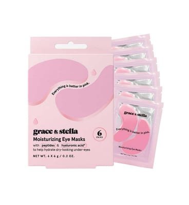 Grace & Stella Grace & Stella Moisturizing Eye Masks 6 Pairs - 36g