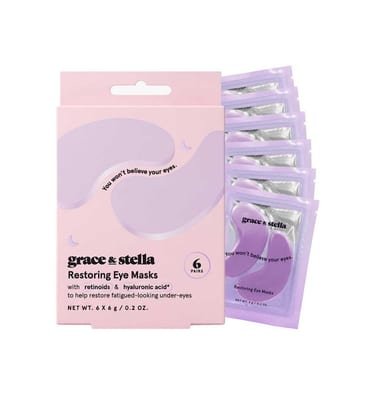 Grace & Stella Grace & Stella Restoring Eye Masks 6 Pairs - 36g