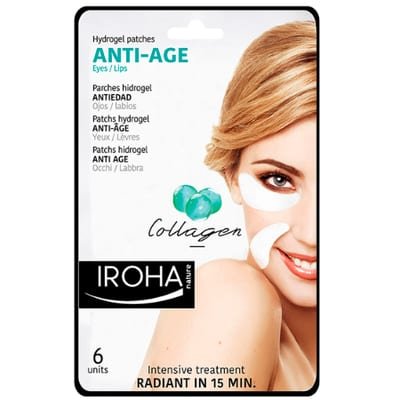 Iroha Iroha Hydrogel Anti-Age Collagen Eye Mask - 6 pcs