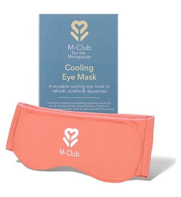 M-Club M-Club Cooling Eye Mask For Migraines, Headaches & Menopause Relief – Reusable Cold Sleep Relaxation