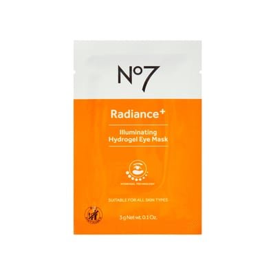 NO7 No7 Radiance+ Illuminating Hydrogel Eye Masks 5 x 3g