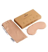 Panda Panda Bamboo Eye Mask – Vintage Pink