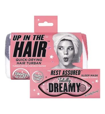 Soap & Glory Soap & Glory Eye Mask & Turban Set