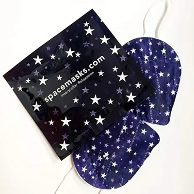 VSILE Spacemasks.com Interstellar Relaxation Self Heating Eye Mask - 1 MASK