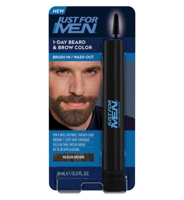 Just For Men Just For Men 1-Day Beard & Brow Colour Medium Brown 9ml