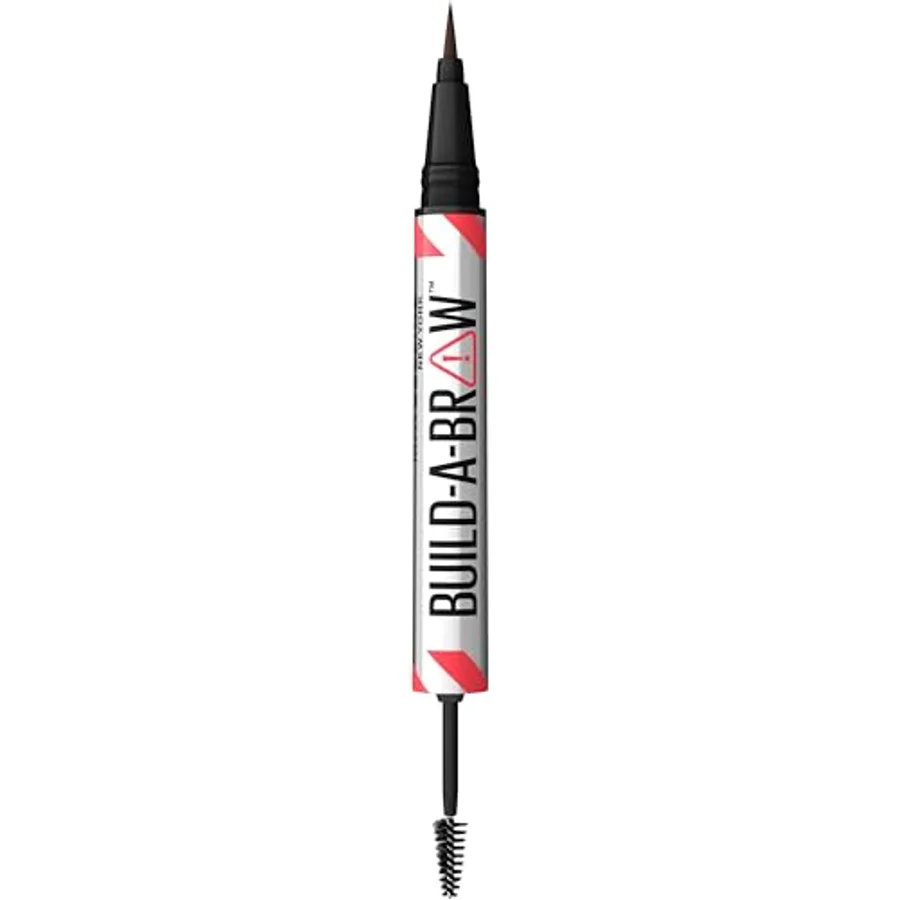 Maybelline Maybelline Build-A-Brow, 2 Easy Steps Eye Brow Pencil And Gel Deep Brown
