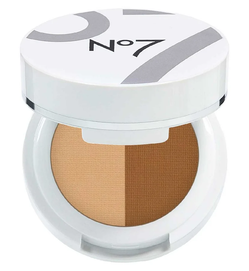 NO7 No7 Eyebrow Powder Duo Black