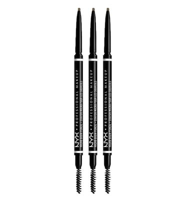 NYX Professional Makeup NYX Professional Makeup Micro Brow Pencil Taupe - 3 Pencils