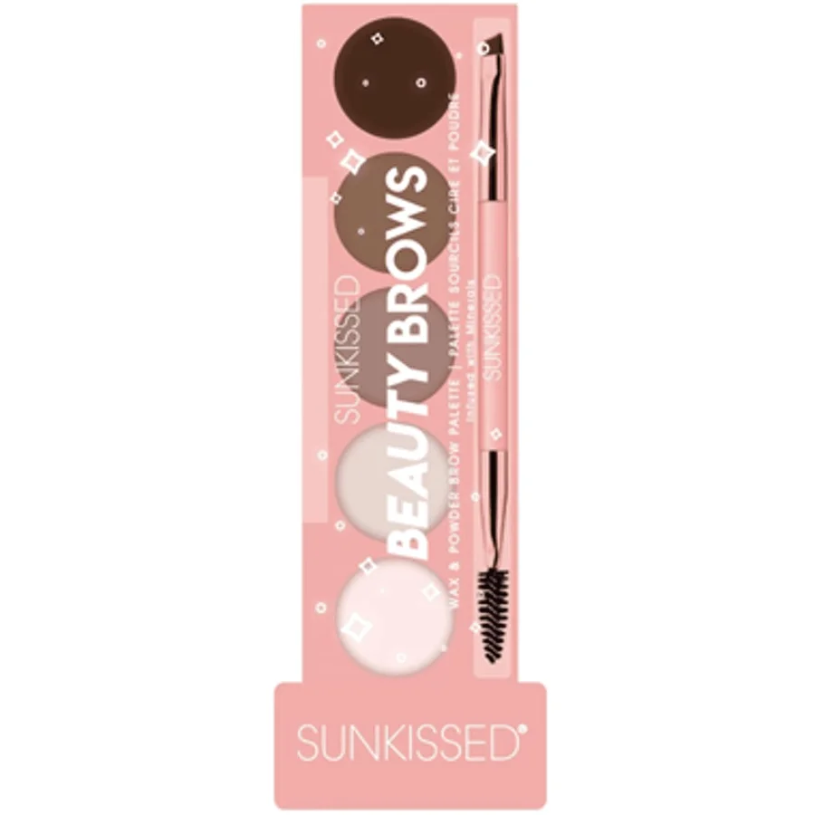Sunkissed Sunkissed Beauty Brows Palette 0.5g Brow Wax + 4 x 1g Brow Powder