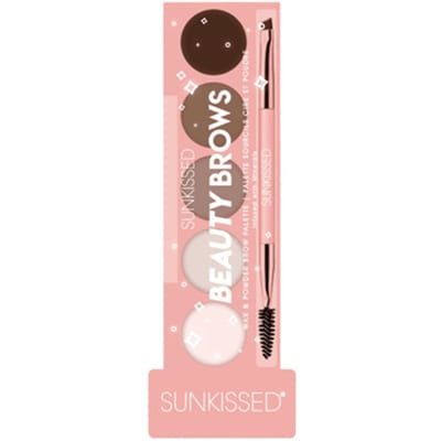Sunkissed Sunkissed Beauty Brows Palette 0.5g Brow Wax + 4 x 1g Brow Powder