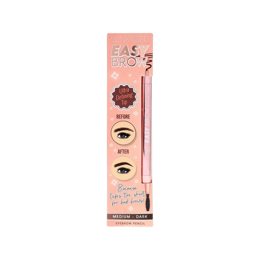 Sunkissed Sunkissed Easy Brow Eyebrow Pencil 0.1g – Medium/Dark