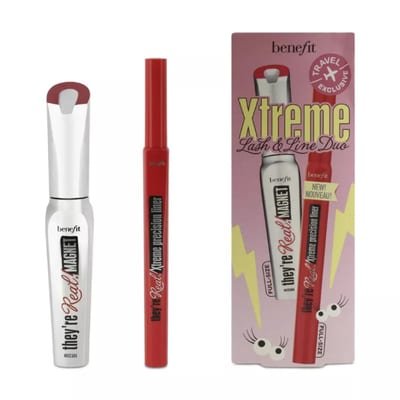 Benefit Benefit They're Real Gift Set 0.35ml Xtreme Precision Black Eyeliner + 8.5g Magnet Mascara N65 Black