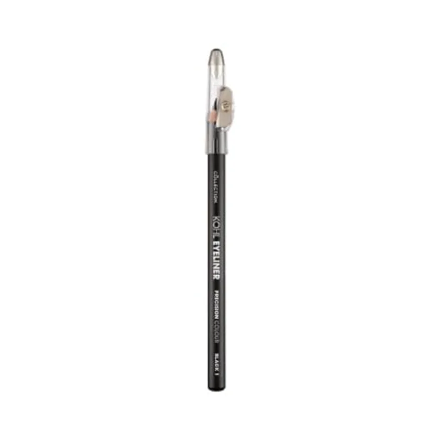 Collection Collection Kohl Eyeliner With Sharpener 1 Black g