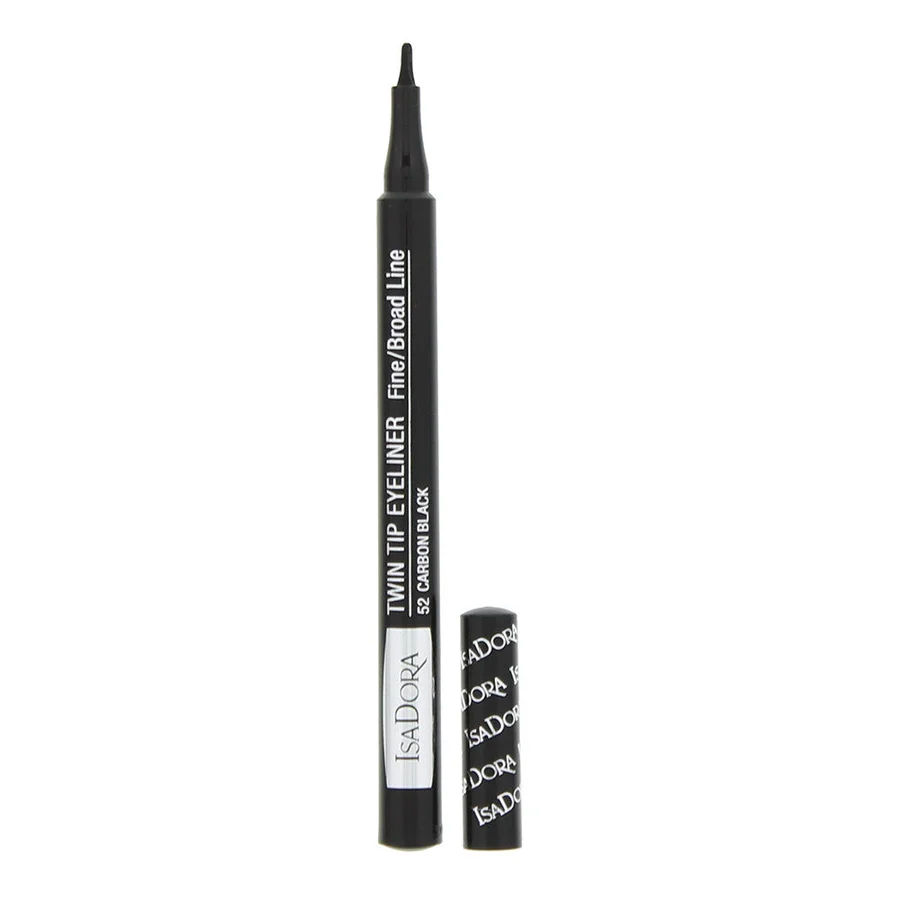 IsaDor IsaDora Twin Tip Eyeliner 1ml - 52 Carbon Black