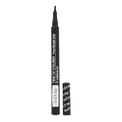 IsaDor IsaDora Twin Tip Eyeliner 1ml - 52 Carbon Black