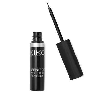 Kiko Milano Kiko Milano Definition Waterproof Eyeliner | Liquid eyeliner with water-resistant formula Definition Black Waterproof - Black