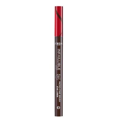 L'Oreal Paris L'Oreal Paris Micro Fine Brush Eyeliner - 02 Smokey Earth