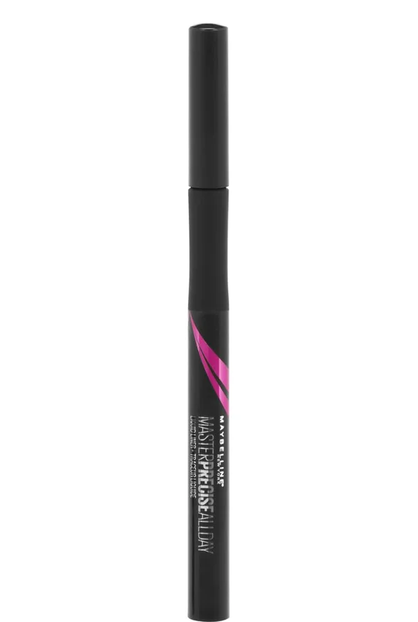 Maybelline Maybelline Eye Liner, Hyper Precise Black Liquid Eye Liner, Ultra-Thin Defining Felt Tip Liner, Quick Drying Liquid Eyeliner, Ink Technology, Maybelline New York, Safe for Sensitive Eyes, Matte Black - Matte Black