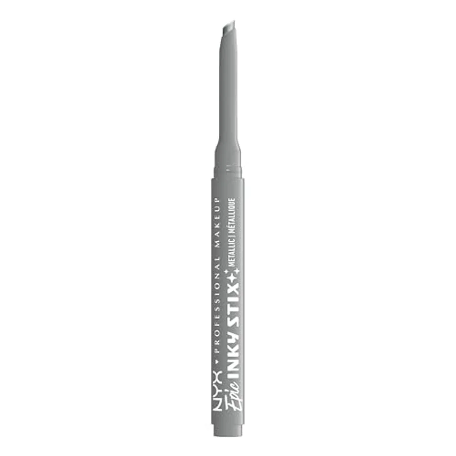 NYX Professional Makeup NYX Professional Makeup Epic Inky Stix, Cream Gel Eyeliner, Silver Shock in 16