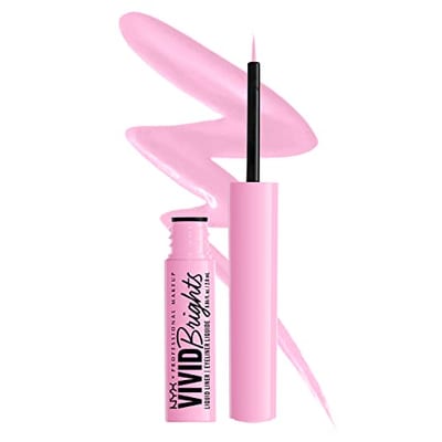 NYX Professional Makeup NYX Professional Makeup Vivid Brights Liquid Eyeliner Sneaky Pink