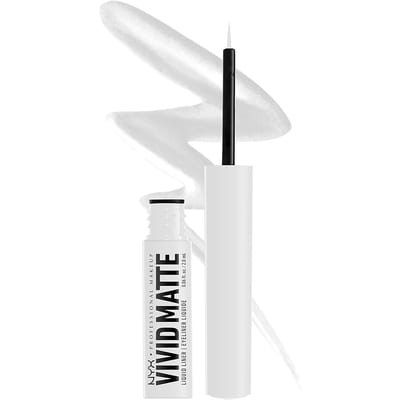 NYX Professional Makeup NYX Professional Makeup Vivid Matte Liquid Eyeliner - 02 White