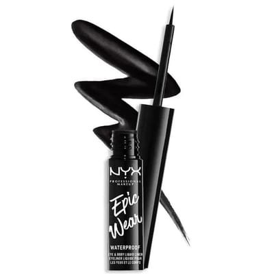 NYX NYX Professional Makeup Matte Liquid Eye Liner 01 Black