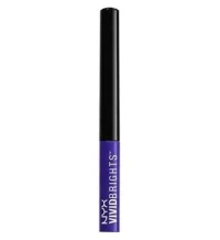 NYX NYX Vivid Brights Colored Liquid Eye Liner – 02 Vivid Violet