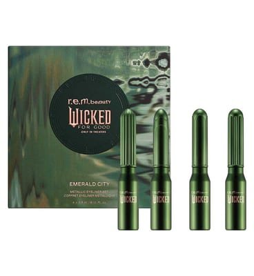 r.e.m. beauty r.e.m. beauty X Wicked: For Good - Emerald City Metallic Eyeliner Set