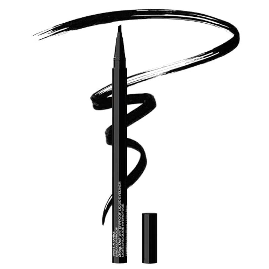 Wet N Wild Wet N Wild Breakup Proof Wing Out Waterproof Liquid Eyeliner Ultra Black 0.9ml