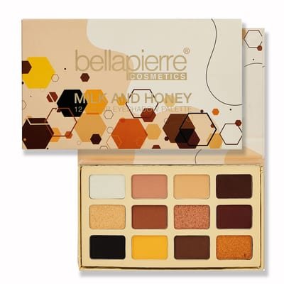 Bellápierre Bellapierre Cosmetics 12 Colour Eyeshadow Palette 25g - Milk And Honey