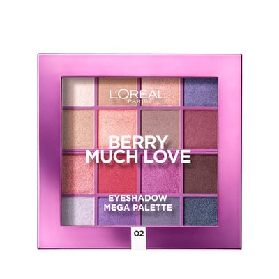 L'Oreal L'Oreal Paris Berry Much Love Eyeshadow Mega Palette - 02