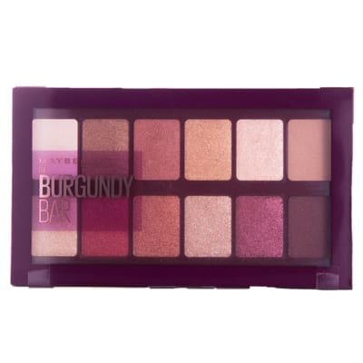 Maybelline Maybelline The Burgundy Bar Eyeshadow Palette - 04 Burgundy