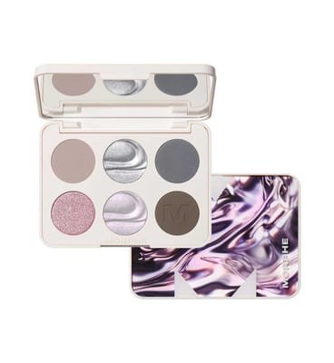 Morphe Morphe Cyber Chrome 6 Pan Eyeshadow Palette 7.5g