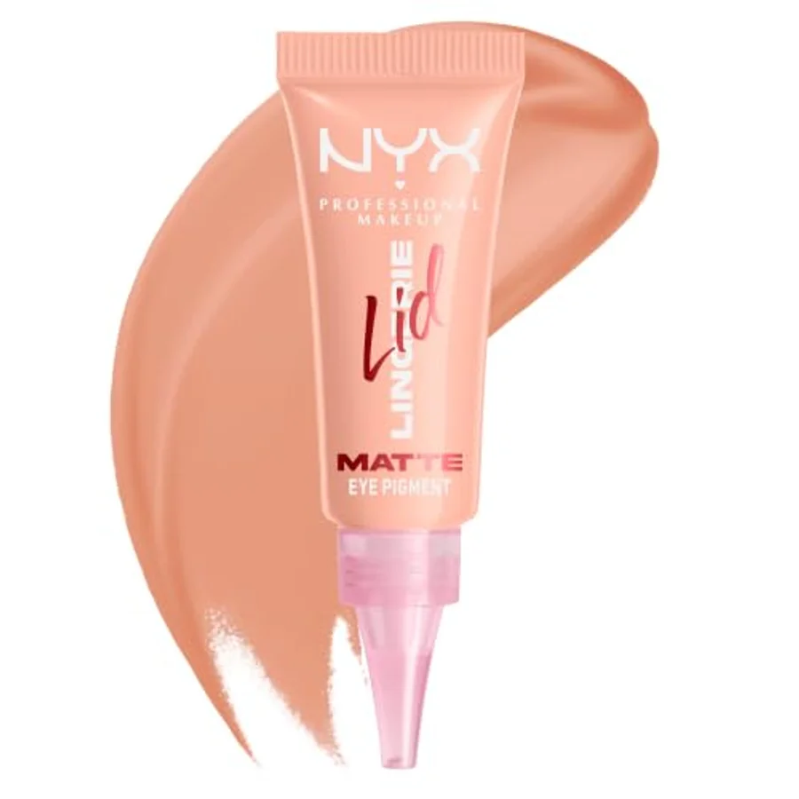 NYX Professional Makeup NYX Professional Makeup Lid Lingerie Cream Eye Pigment Eyeshadow Up To 24H Wear In Nude Endo 1 Count in Nude-Endo