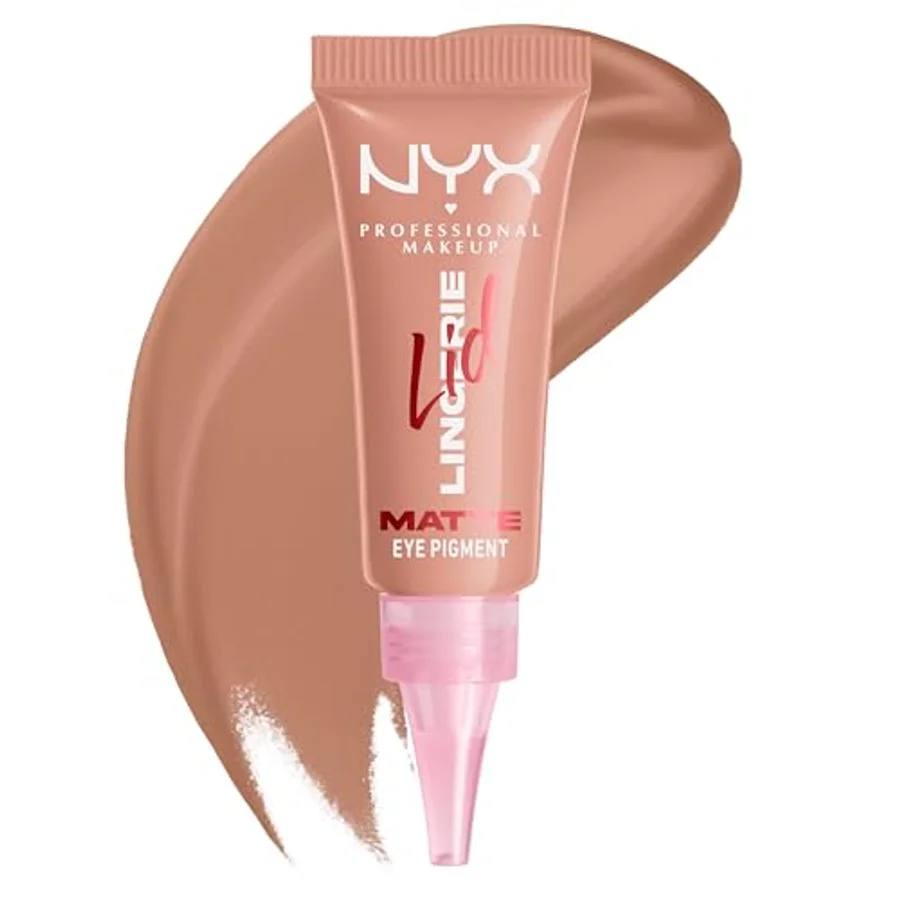 NYX Professional Makeup NYX Professional Makeup Lid Lingerie Cream Eye Pigment Eyeshadow Up To 24H Wear Beige Appeal 1 Count