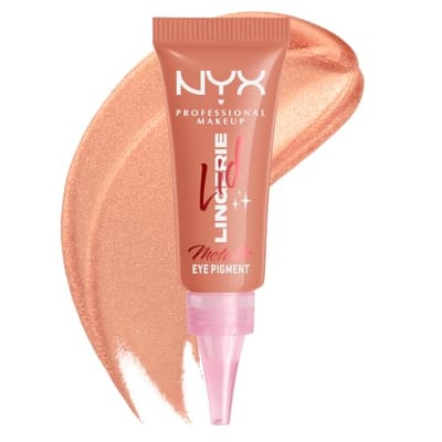NYX Professional Makeup NYX Professional Makeup Lid Lingerie Cream Eye Pigment Eyeshadow Up To 24H Wear Gold String 1 Count