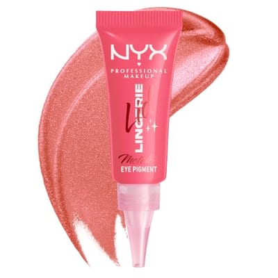 NYX Professional Makeup NYX Professional Makeup Lid Lingerie Cream Eye Pigment Eyeshadow Up To 24H Wear Cheeky Coral 1 Count