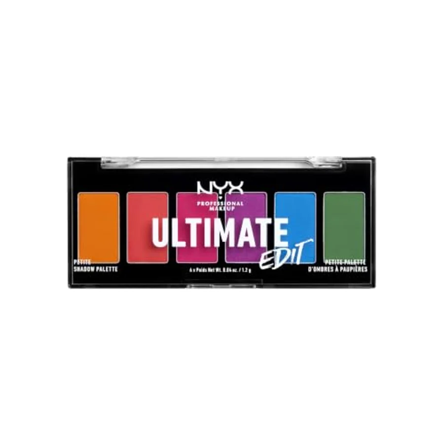 NYX Professional Makeup NYX Professional Makeup Ultimate Edit Petite Eyeshadow Palette - Brights