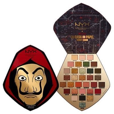 NYX NYX X Netflix Money Heist Limited Edition Eyeshadow Palette - 01