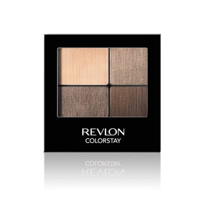 Revlon Revlon ColorStay 16 Hour Eyeshadow Quad with Dual-Ended Applicator Brush - Addictive