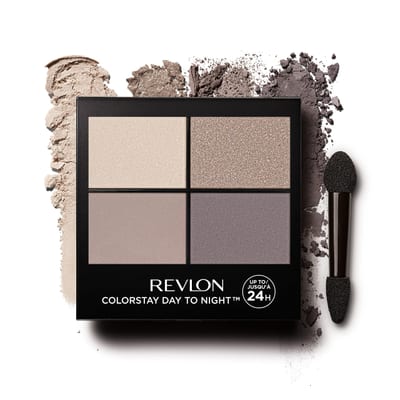 Revlon Revlon ColorStay Day to Night 24 Hour Eyeshadow Quad with Dual-Ended Applicator Brush - Stunning