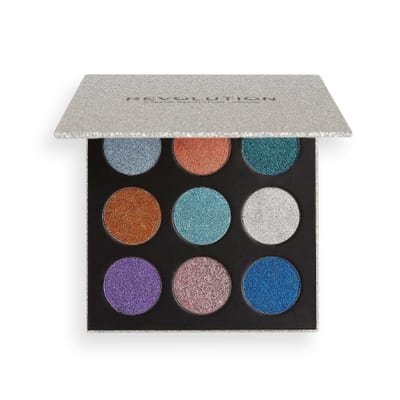 Revolution Revolution Illusion Pressed Glitter Eyeshadow Palette