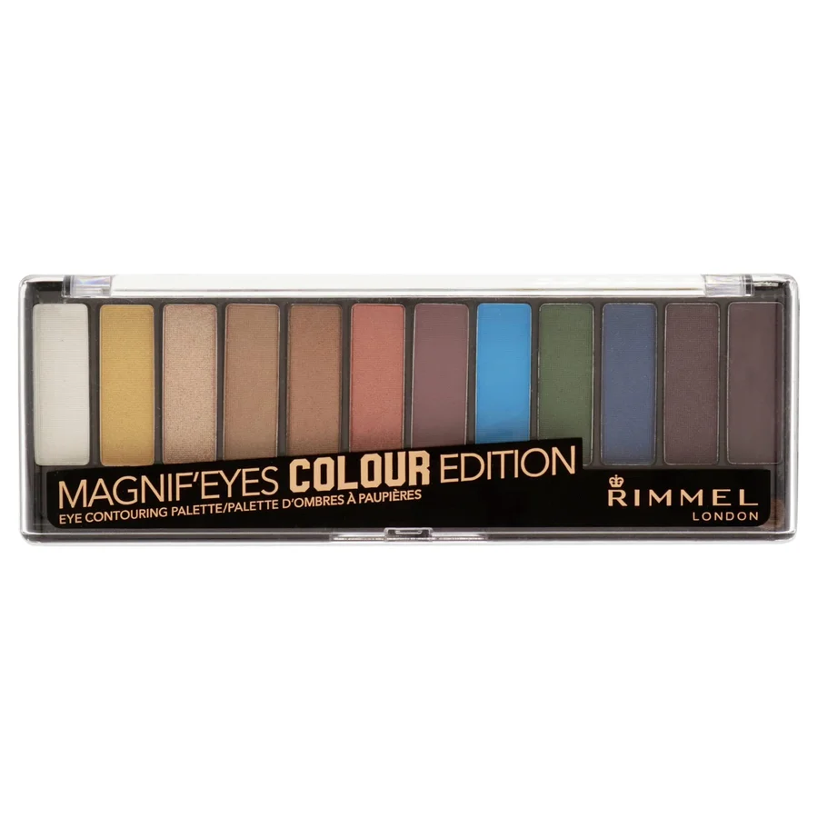 Rimmel Rimmel Magnif'eyes 12 Pan Eyeshadow Palette - multicoloured