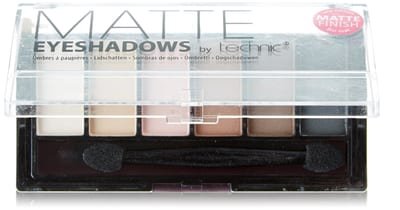 Technic Technic Matte 6 Colour Eyeshadow Palette Powder - berry