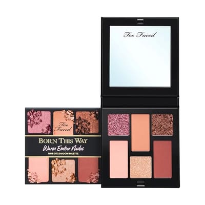 Too Faced Too Faced Born This Way Warm Ember Nudes Mini Eyeshadow Palette